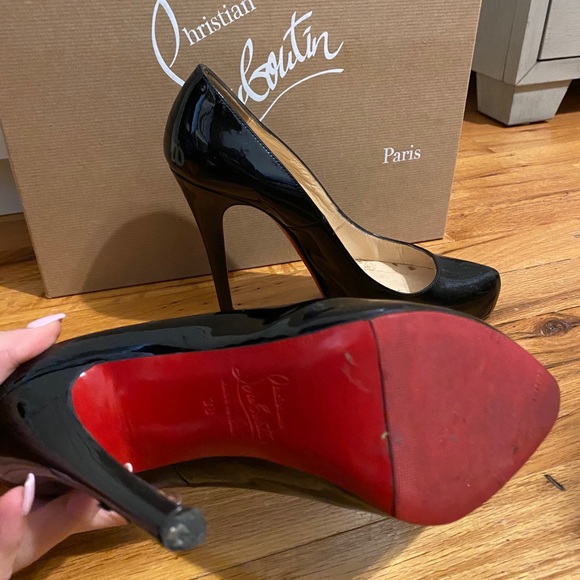 Black Christian louboutins - Picture 2 of 2